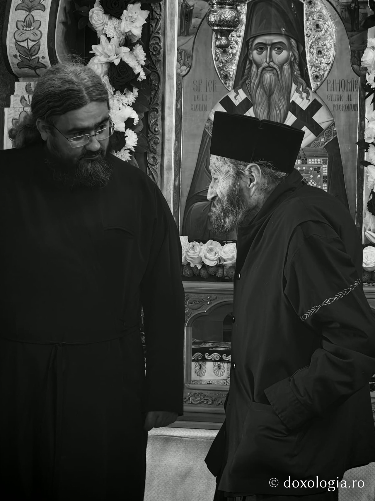 Un altfel de pelerin la Schitul Pocrov: Părintele Rafael din Grădina Maicii Domnului