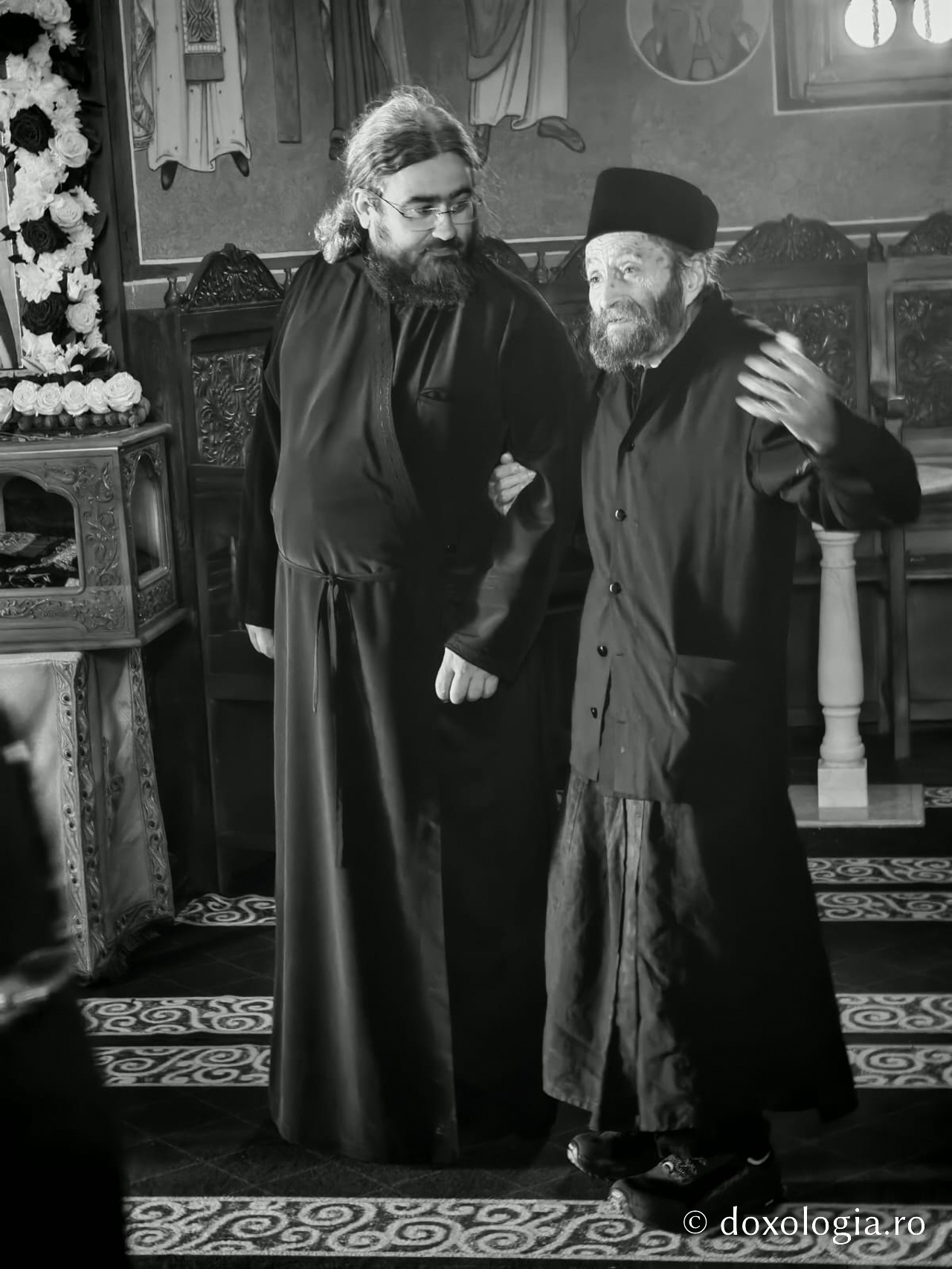 Un altfel de pelerin la Schitul Pocrov: Părintele Rafael din Grădina Maicii Domnului