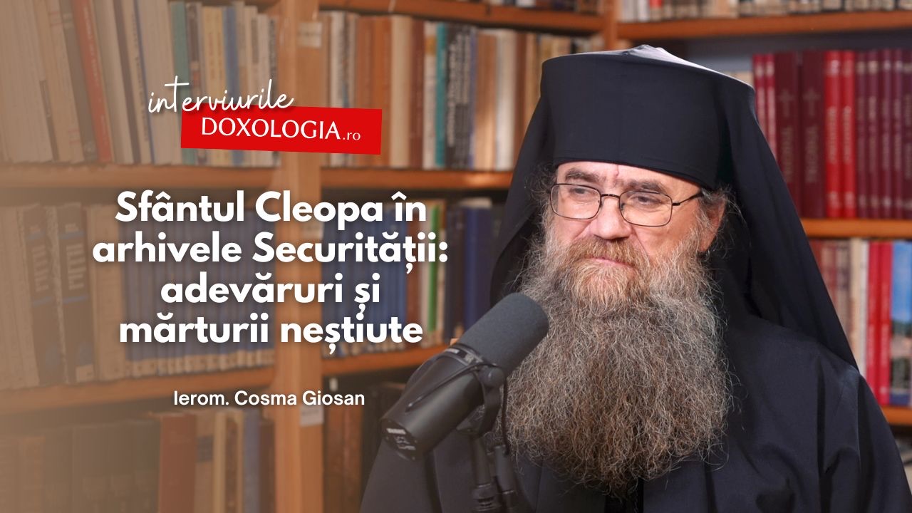 (Video) Sfântul Cleopa în arhivele Securității: mărturii neștiute – interviu cu Ierom. Cosma Giosan