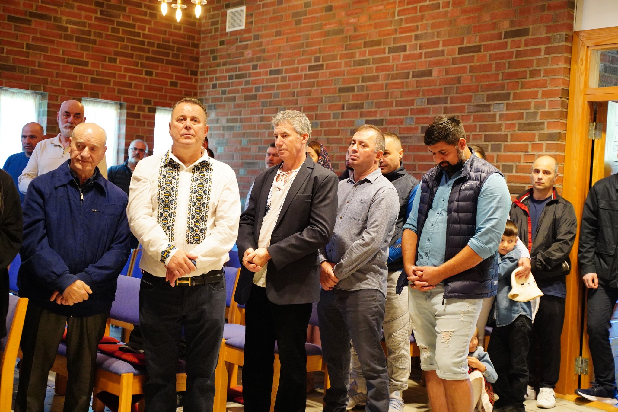 O familie norvegiană a fost botezată la Oslo