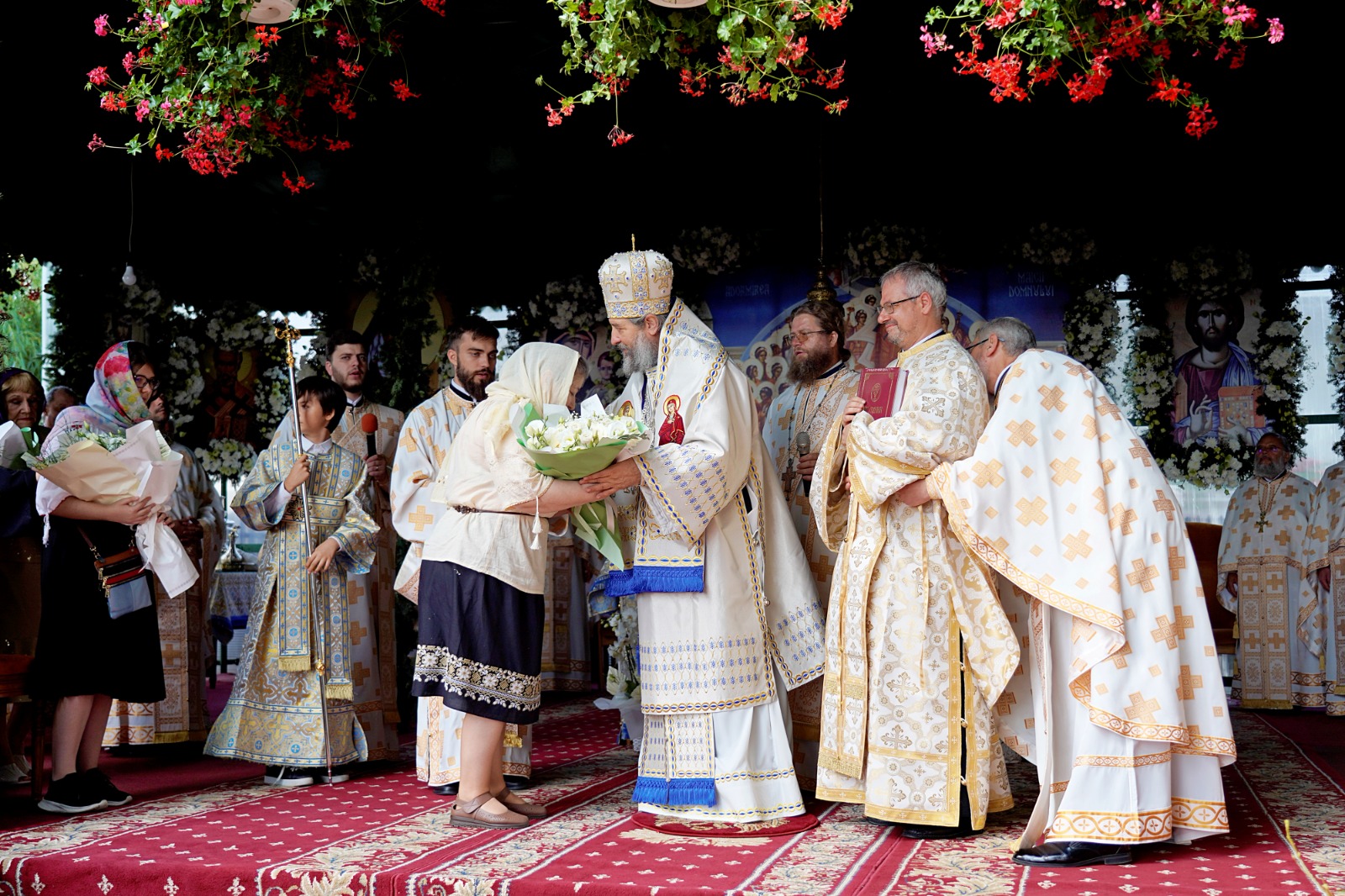 Întemeietorul Mănăstirii Văratec, Sfântul Cuvios Iosif, a fost sărbătorit astăzi