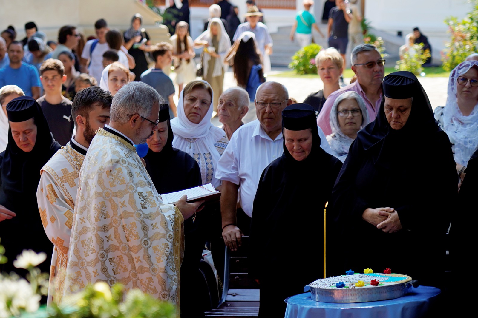 Întemeietorul Mănăstirii Văratec, Sfântul Cuvios Iosif, a fost sărbătorit astăzi