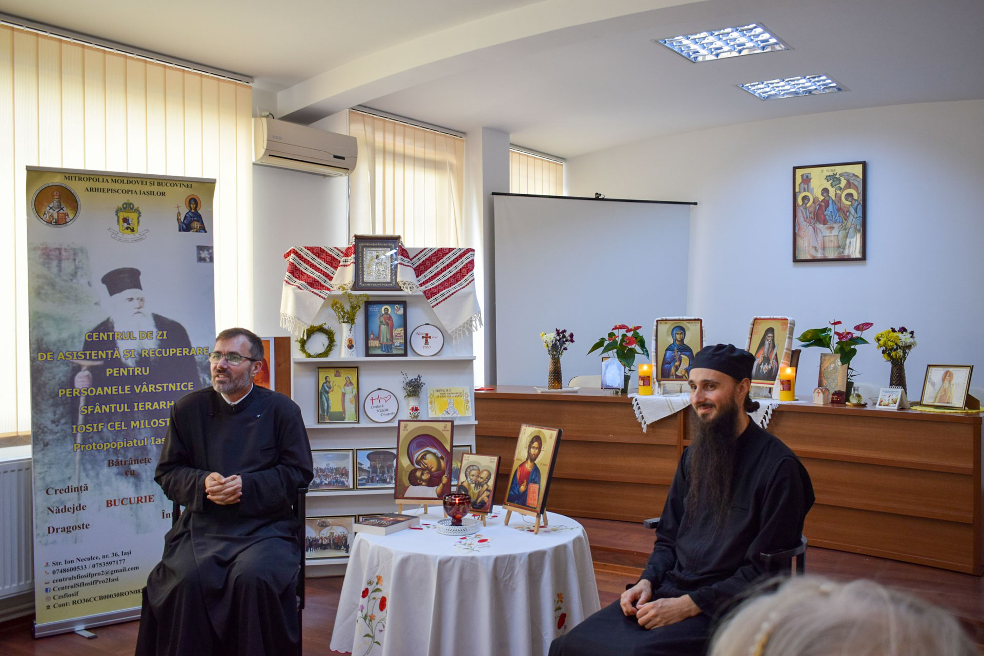 Sprijin și alinare pentru seniorii ieșeni la Centrul „Sfântul Ierarh Iosif cel Milostiv”