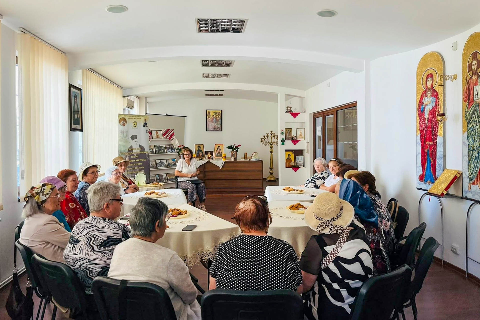 Sprijin și alinare pentru seniorii ieșeni la Centrul „Sfântul Ierarh Iosif cel Milostiv”