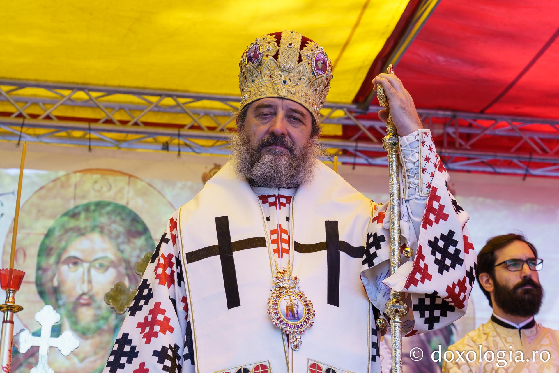 PS Nichifor Botoșăneanul, predicând / Foto: Mihail Vrăjitoru PS Nichifor Botoșăneanul