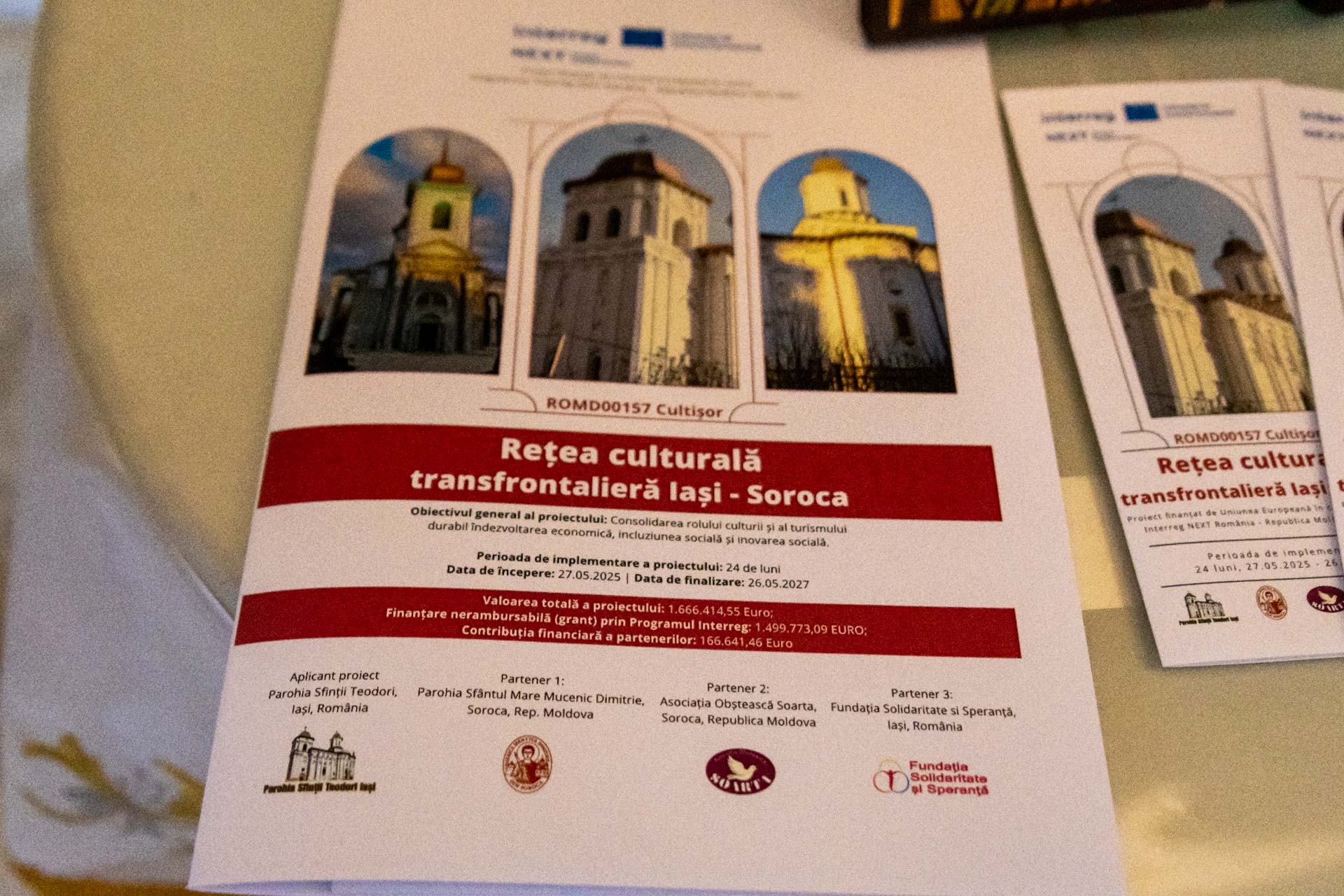 Catapeteasma și pictura Bisericii „Sfinții Teodori” din Iași vor fi restaurate prin proiectul transfrontalier România–Republica Moldova