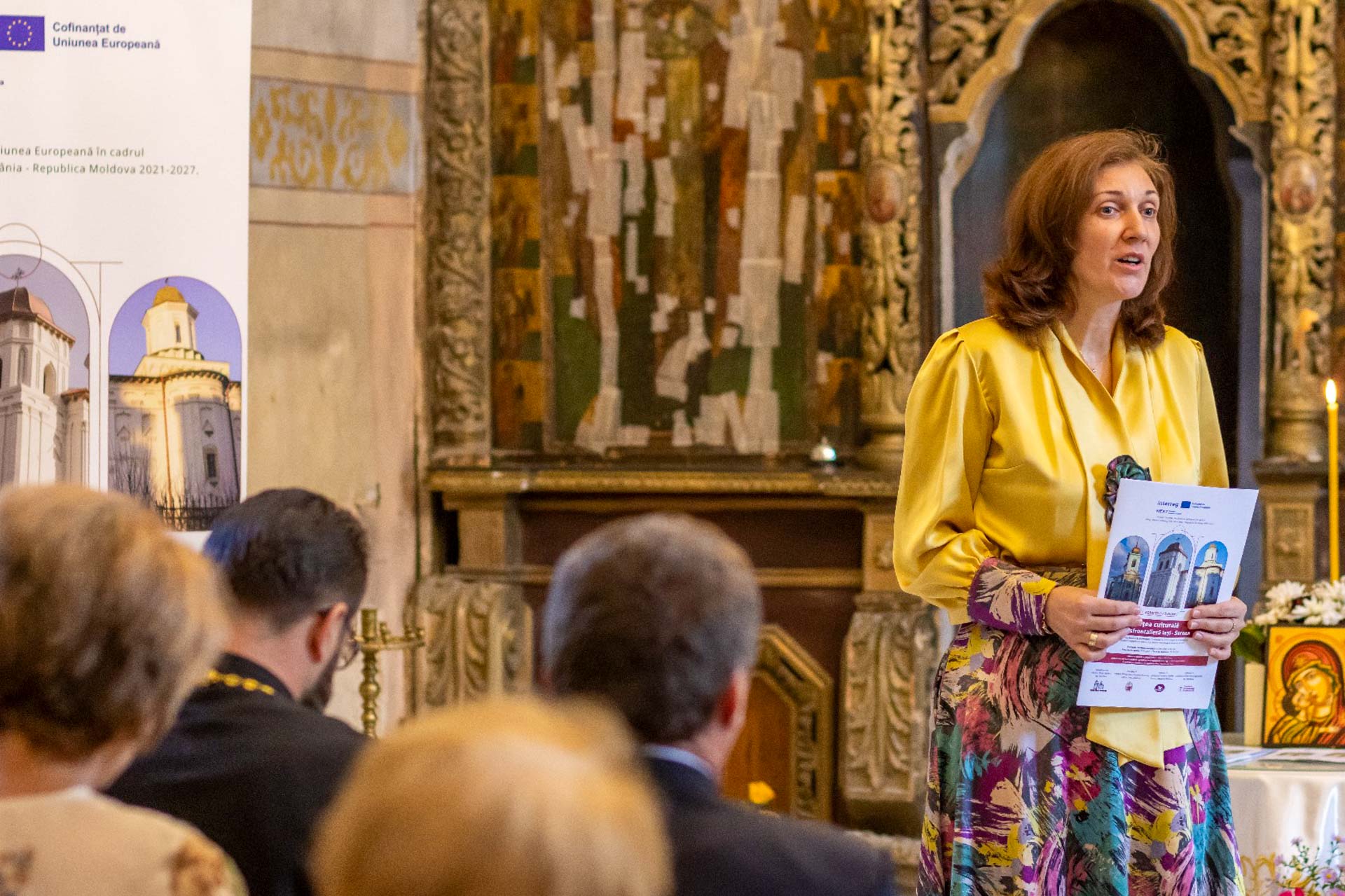 Catapeteasma și pictura Bisericii „Sfinții Teodori” din Iași vor fi restaurate prin proiectul transfrontalier România–Republica Moldova