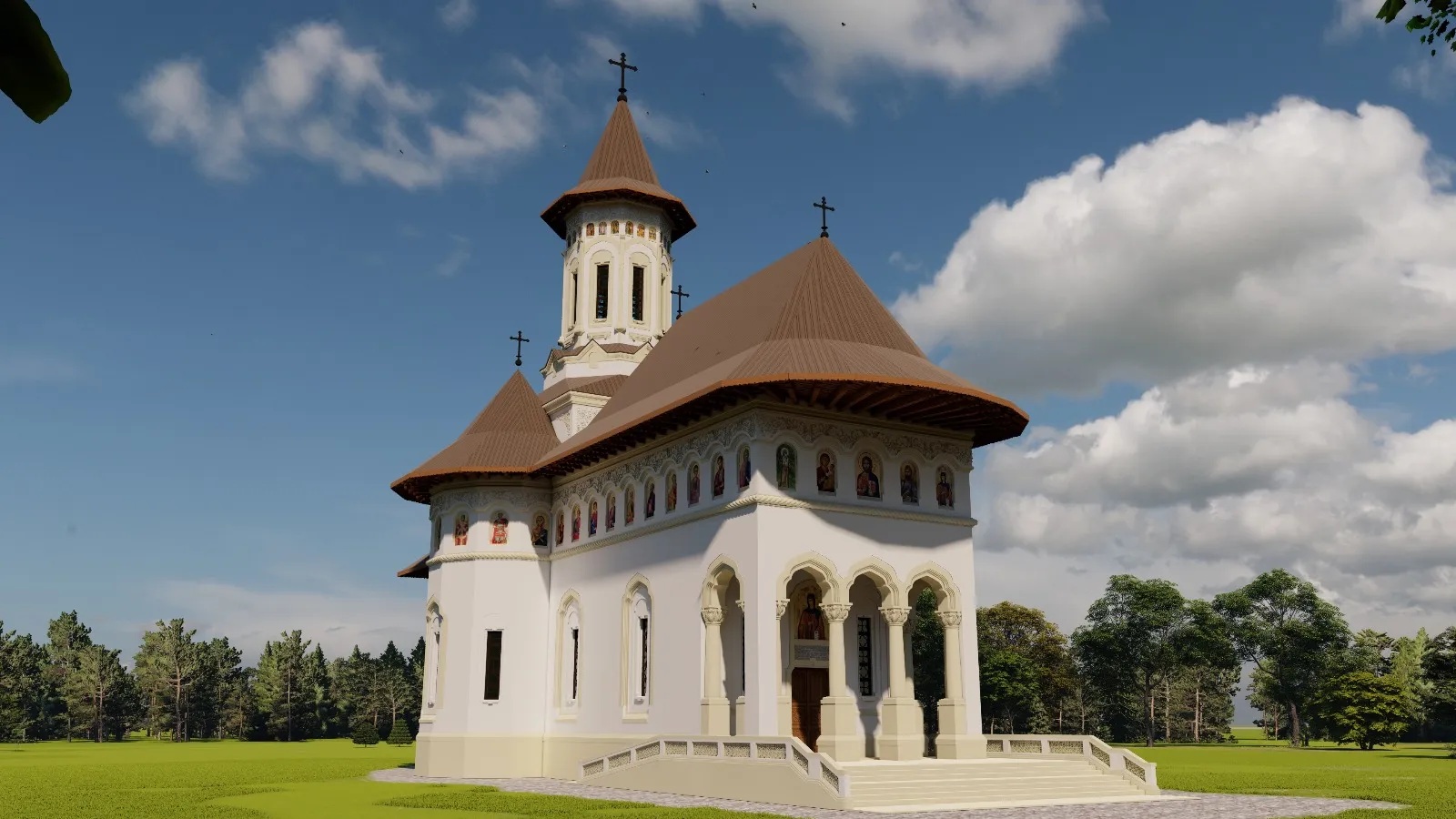 Chemare la ctitorie: Biserica Mănăstirii Sihla, închinată Sfintei Teodora, prinde contur