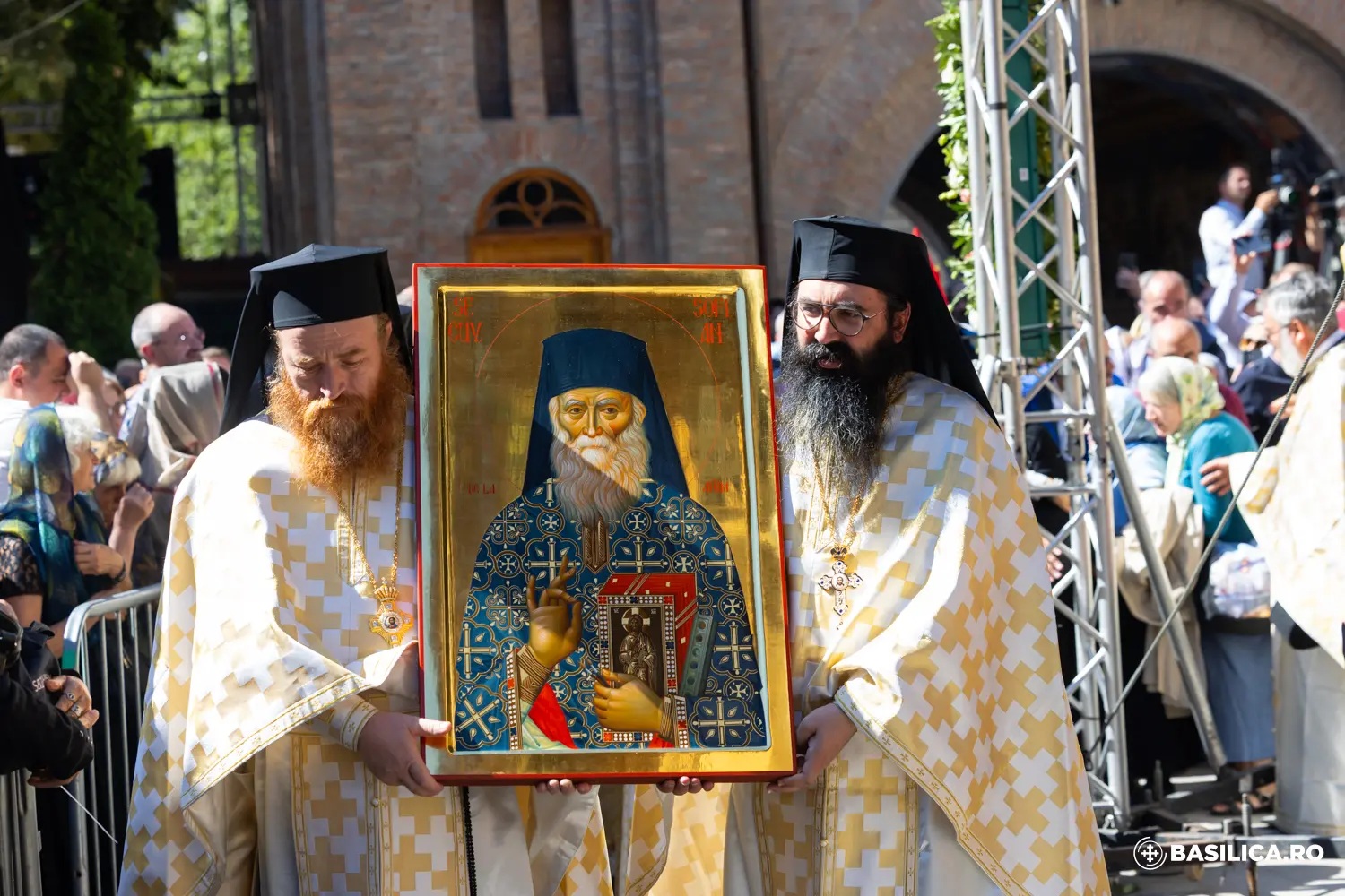 Curtea Mănăstirii Antim, loc de rugăciune la proclamarea canonizării Sfântului Sofian