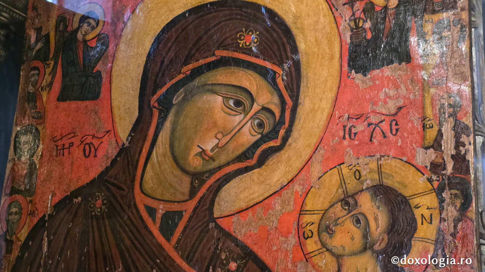 Icoana Maicii Domnului de la Mănăstirea Dintr-un Lemn