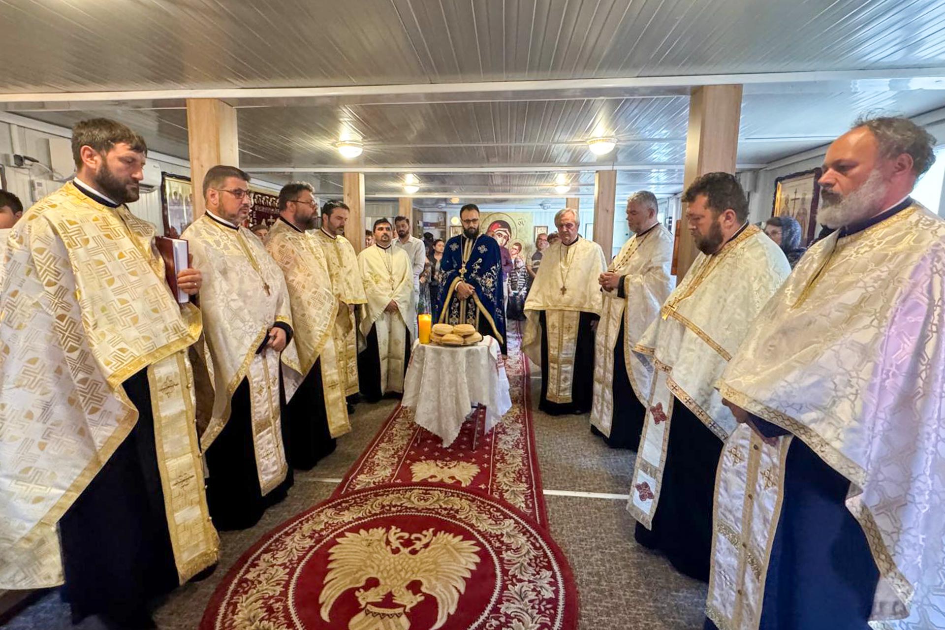 Primul hram închinat Sfântului Iosif de la Partoș, ocrotitorul pompierilor, la Capela ISU Iași