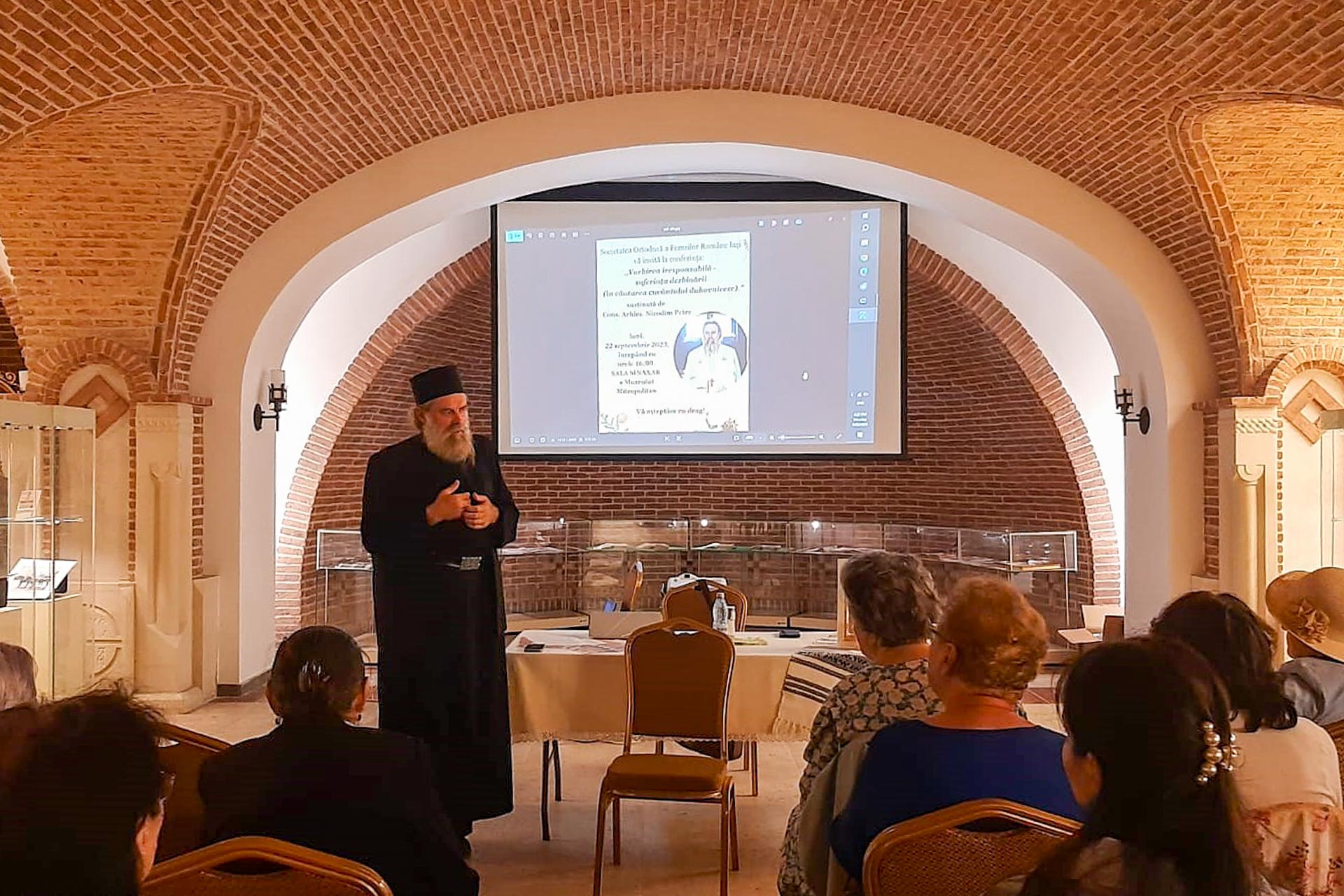 SOFR Iași a organizat o conferință cu tema „Vorbirea iresponsabilă – suferința dezbinării”