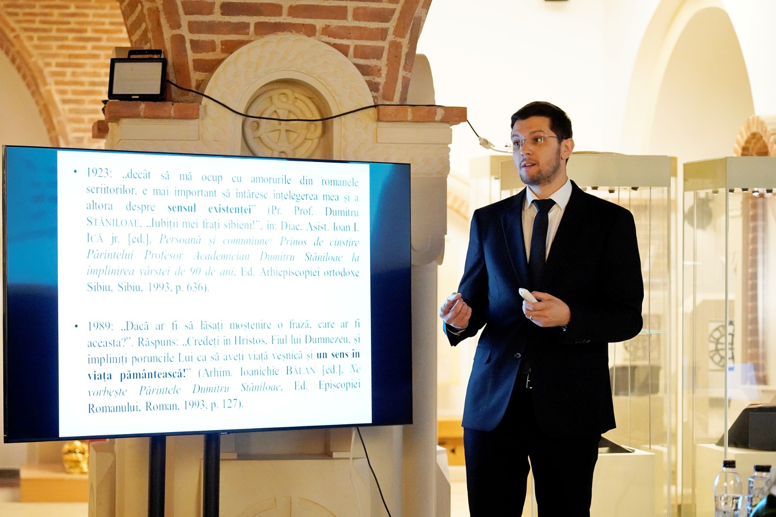 O teză de doctorat despre Sensul vieții, pornind de la reflecțiile teologice ale Sfântului Preot Dumitru Stăniloae, a fost susținută astăzi la Iași