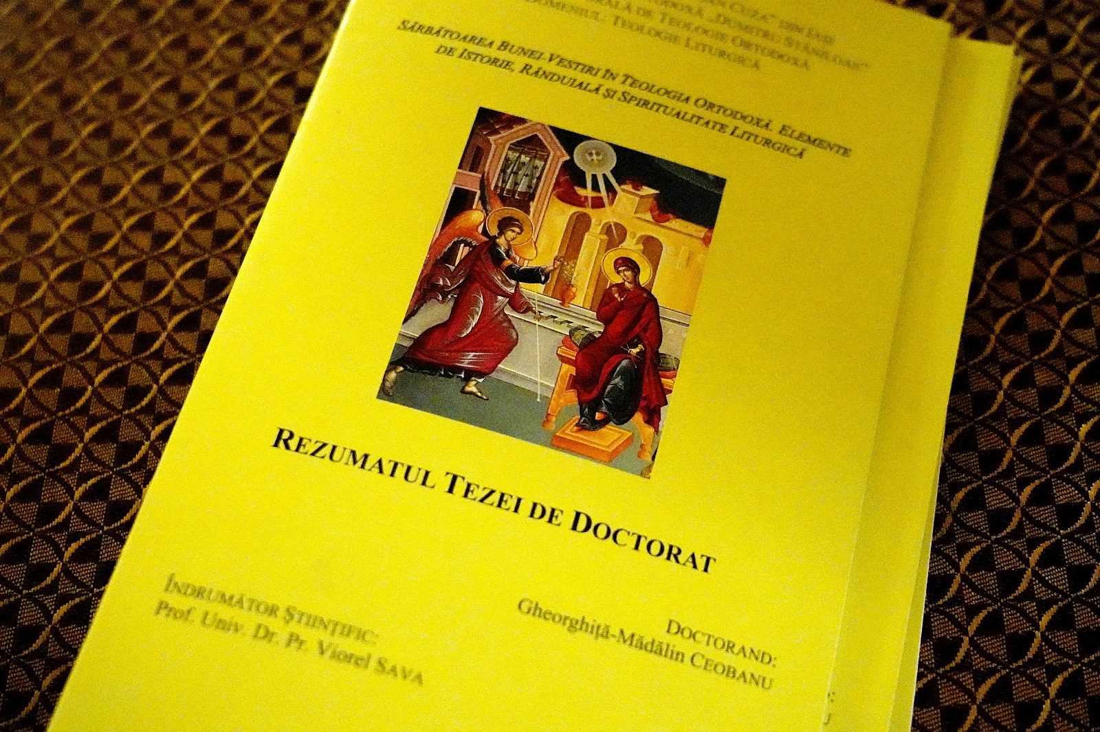 Noi doctori la Facultatea de Teologie Ortodoxă din Iași. Tezele, realizate la disciplina Liturgică