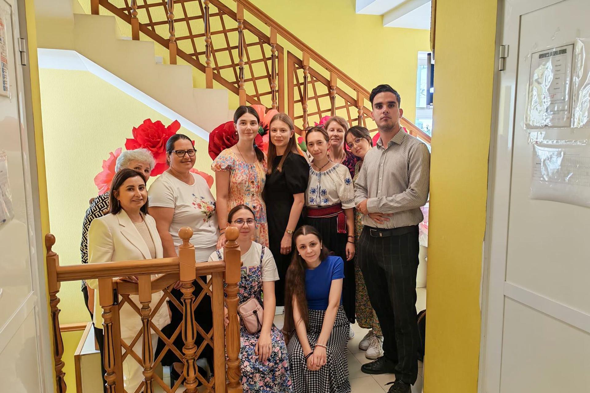 Tabără studențească a Facultății de Teologie „Sfântul Dumitru Stăniloae” din Iași, în Basarabia Tabără studențească a Facultății de Teologie „Sfântul Dumitru Stăniloae” din Iași, în Basarabia