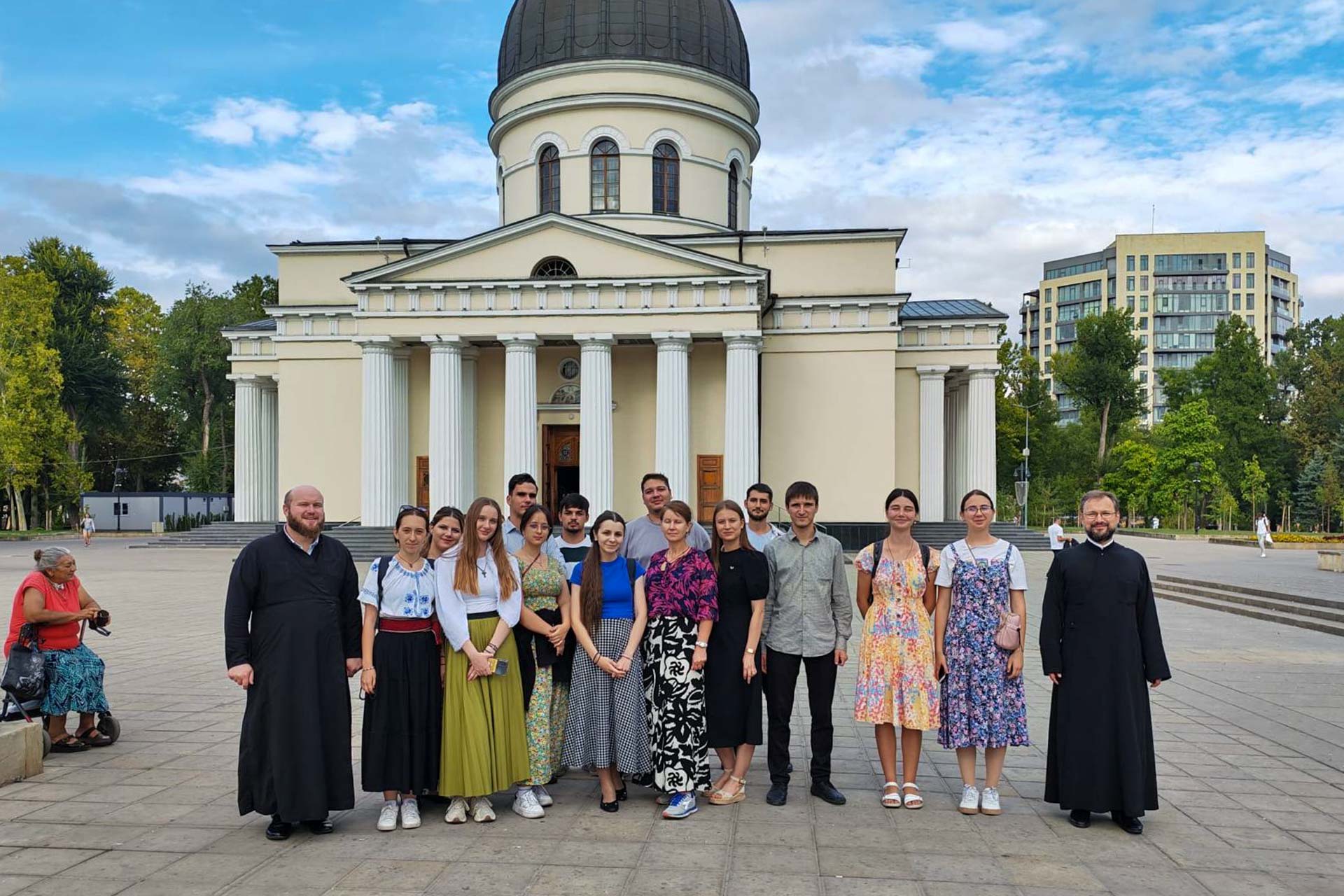 Tabără studențească a Facultății de Teologie „Sfântul Dumitru Stăniloae” din Iași, în Basarabia