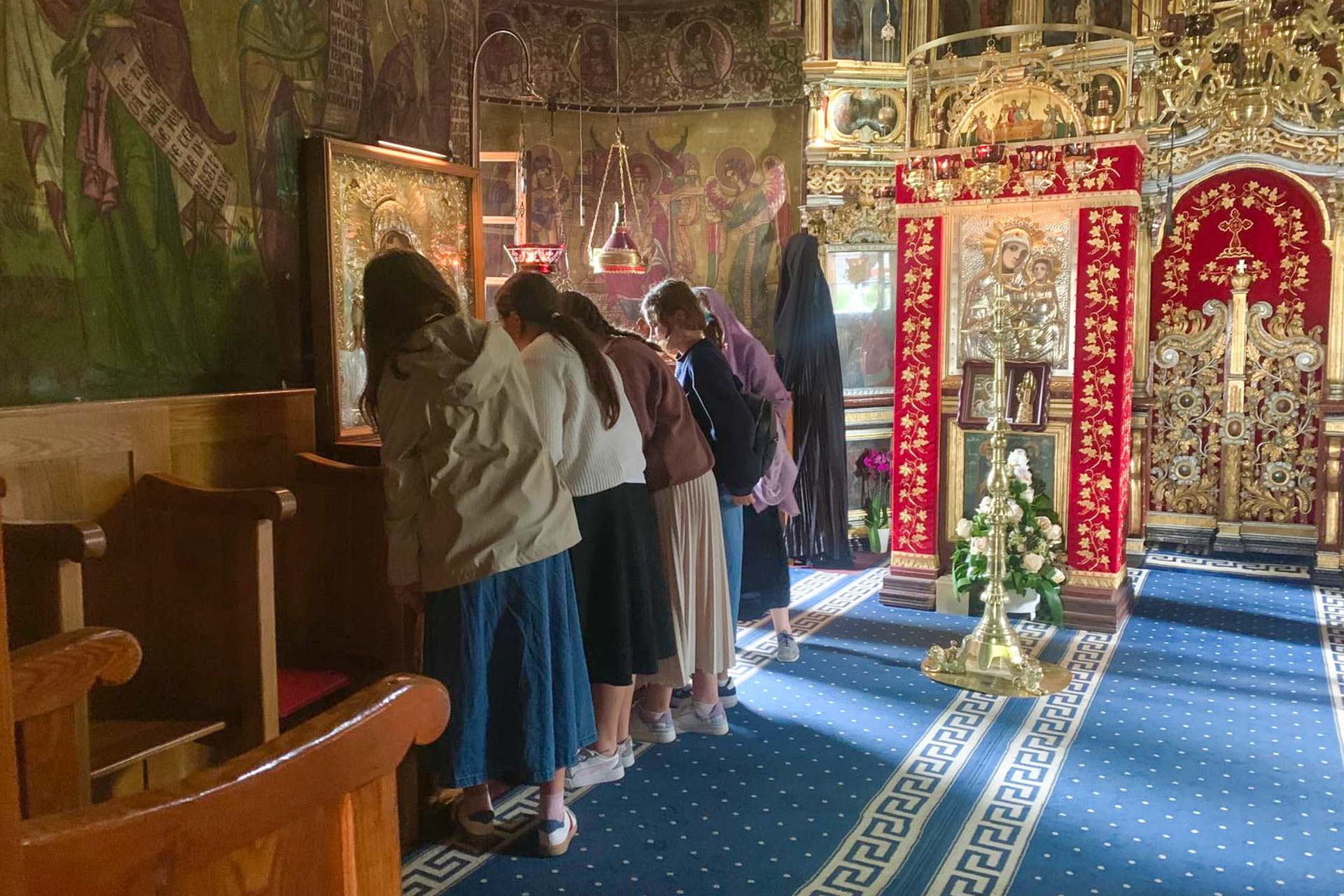 Tabere de pictură iconografică la Mănăstirea Sihăstria