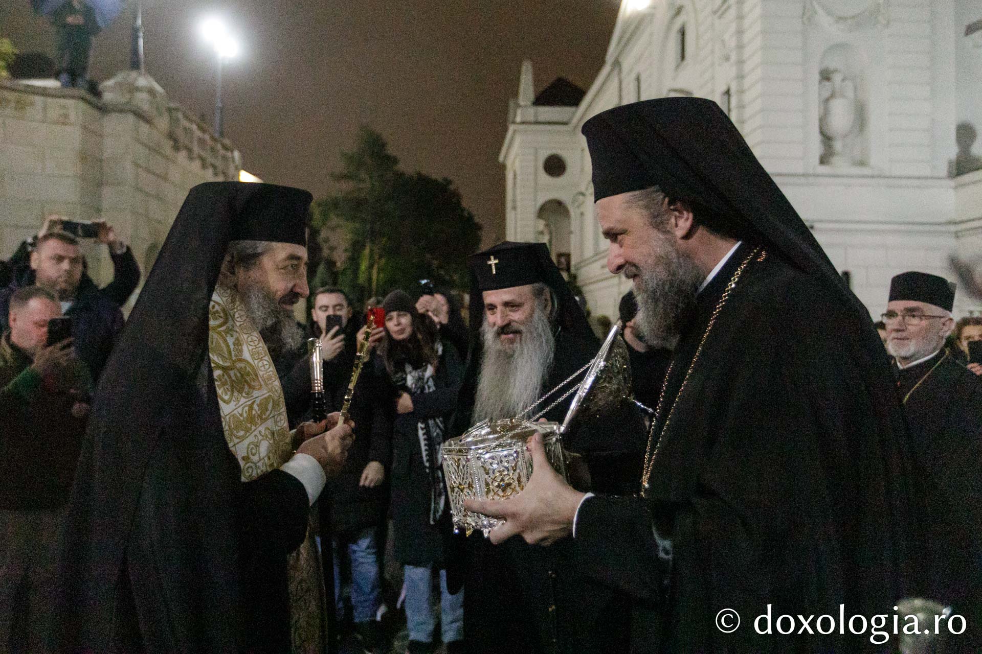 Moaștele Sfântului Grigorie Palama au sosit la Iași