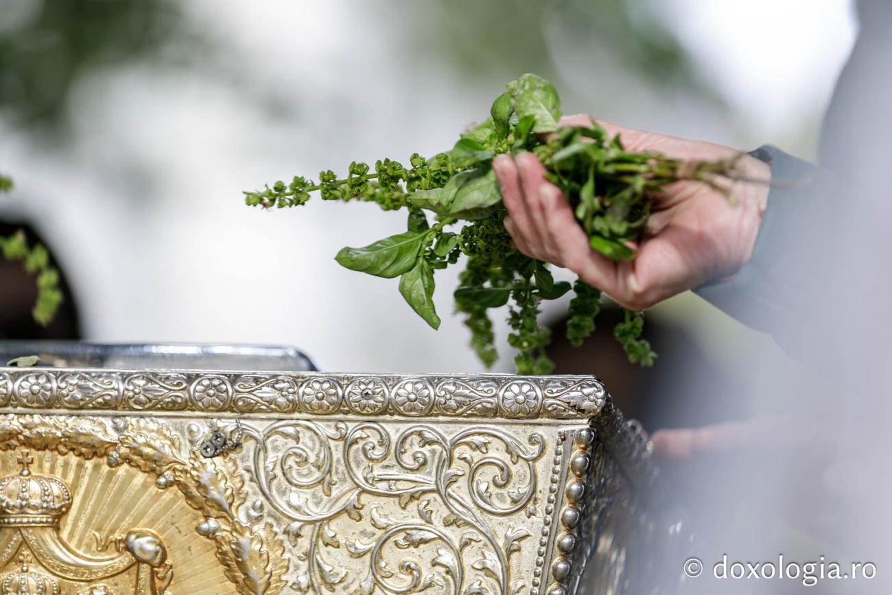 Racla cu moaștele Sfintei Parascheva