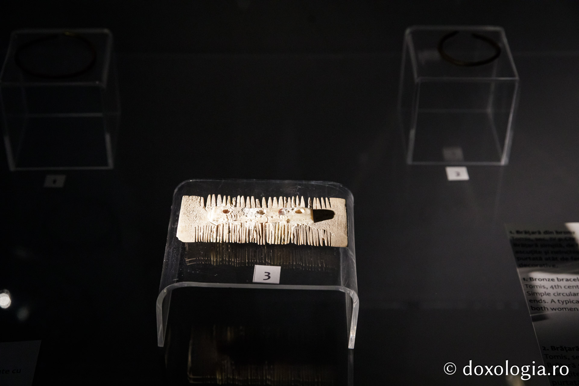 O expoziție unică despre începuturile creștinismului în Dobrogea, deschisă la Palatul Braunstein din Iași