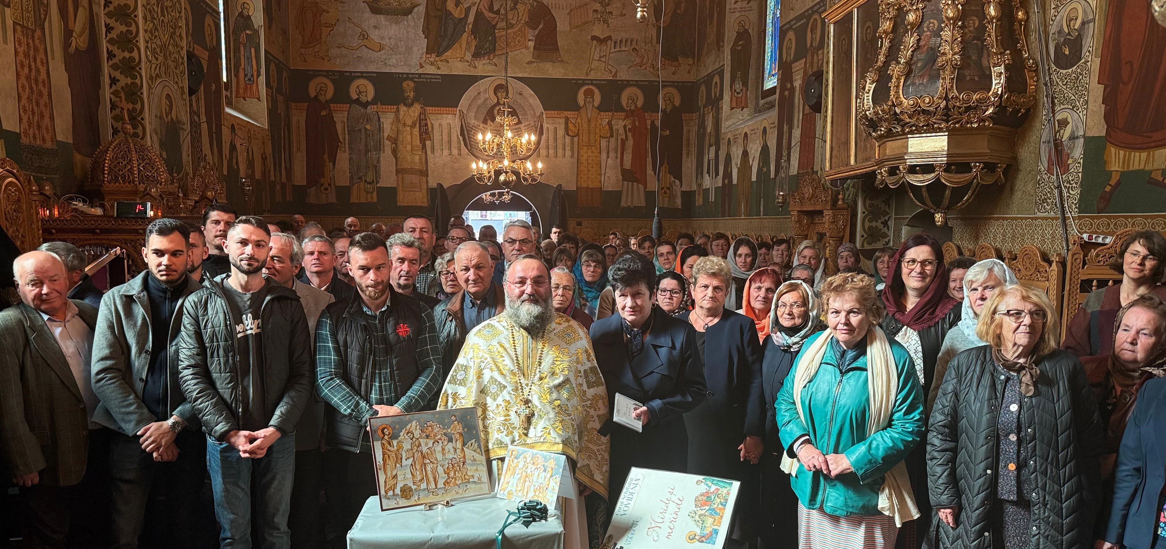 Un nou album de muzică religioasă, lansat la Schitul Vovidenia al Mănăstirii Neamț