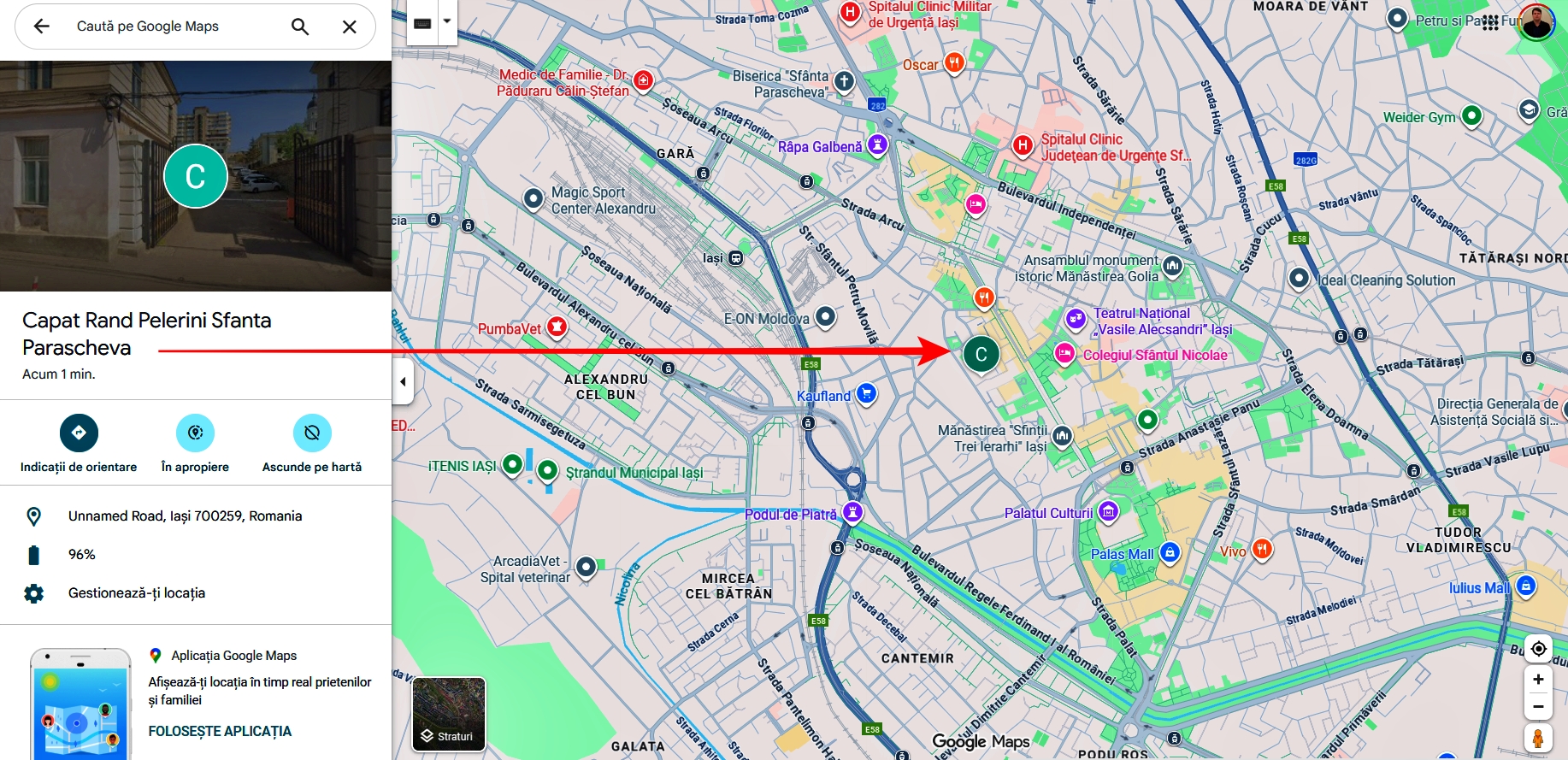 Pelerinii pot vedea rândul închinătorilor, în timp real, pe doxologia.ro și mmb.ro