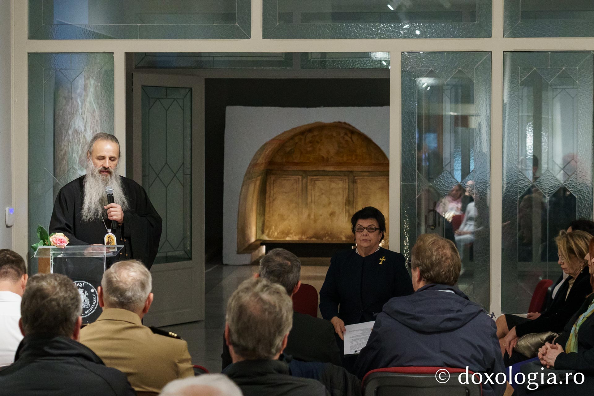 O expoziție unică despre începuturile creștinismului în Dobrogea, deschisă la Palatul Braunstein din Iași / Foto: Mihail Vrăjitoru O expoziție unică despre începuturile creștinismului în Dobrogea, deschisă la Palatul Braunstein din Iași