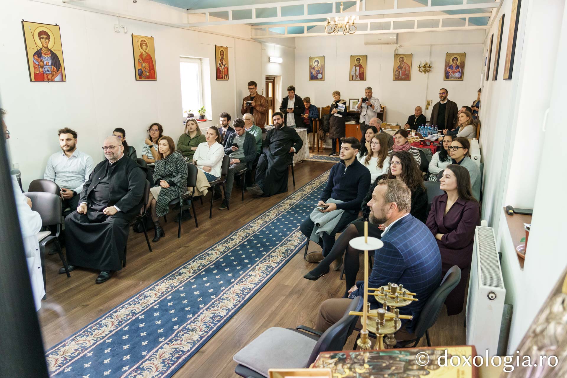 Lansarea proiectului transfrontalier „Drumul Istoriei și Tradițiilor: Iași–Soroca”, la Biserica „Sfinții Atanasie și Chiril” din Iași