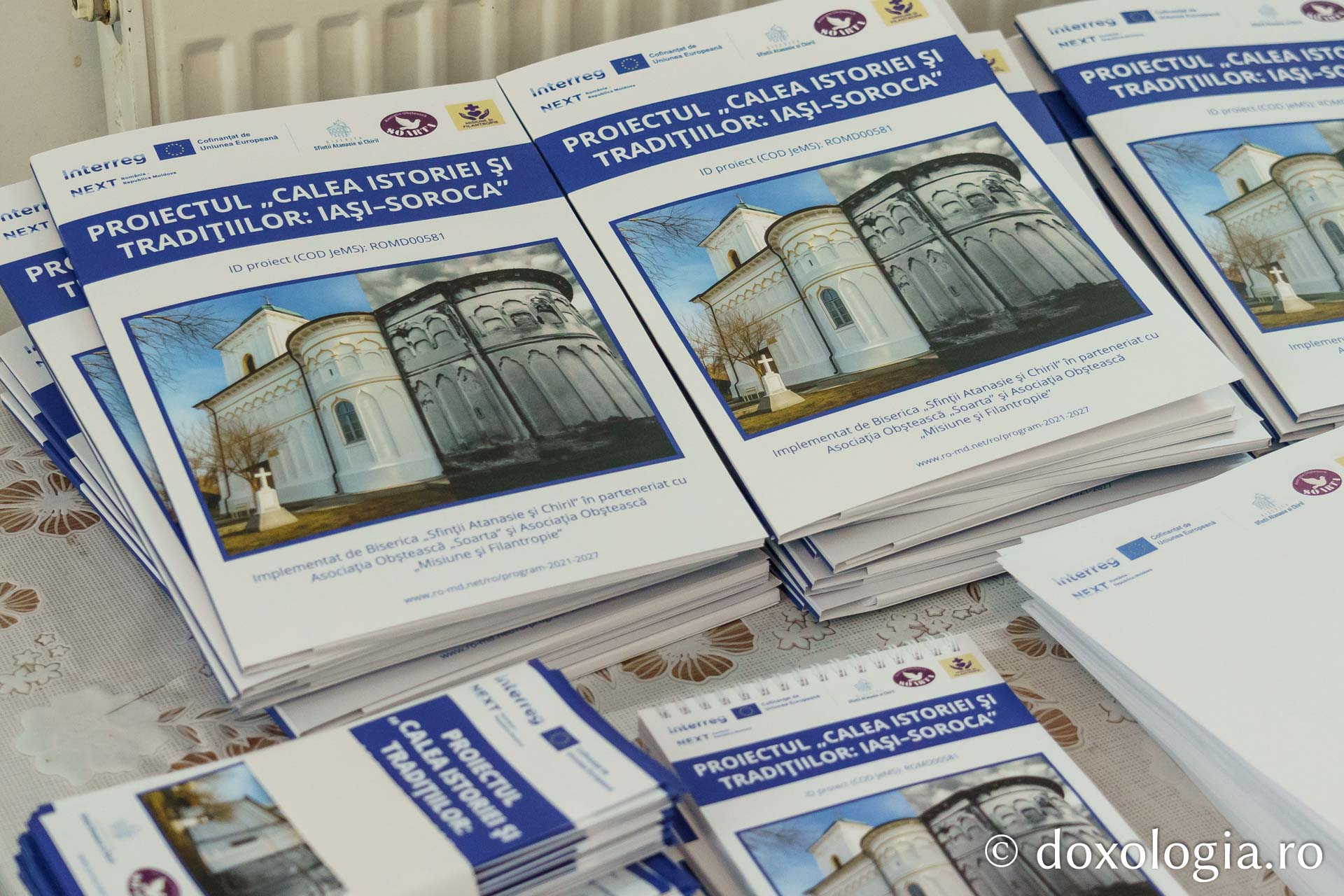 Lansarea proiectului transfrontalier „Drumul Istoriei și Tradițiilor: Iași–Soroca”, la Biserica „Sfinții Atanasie și Chiril” din Iași