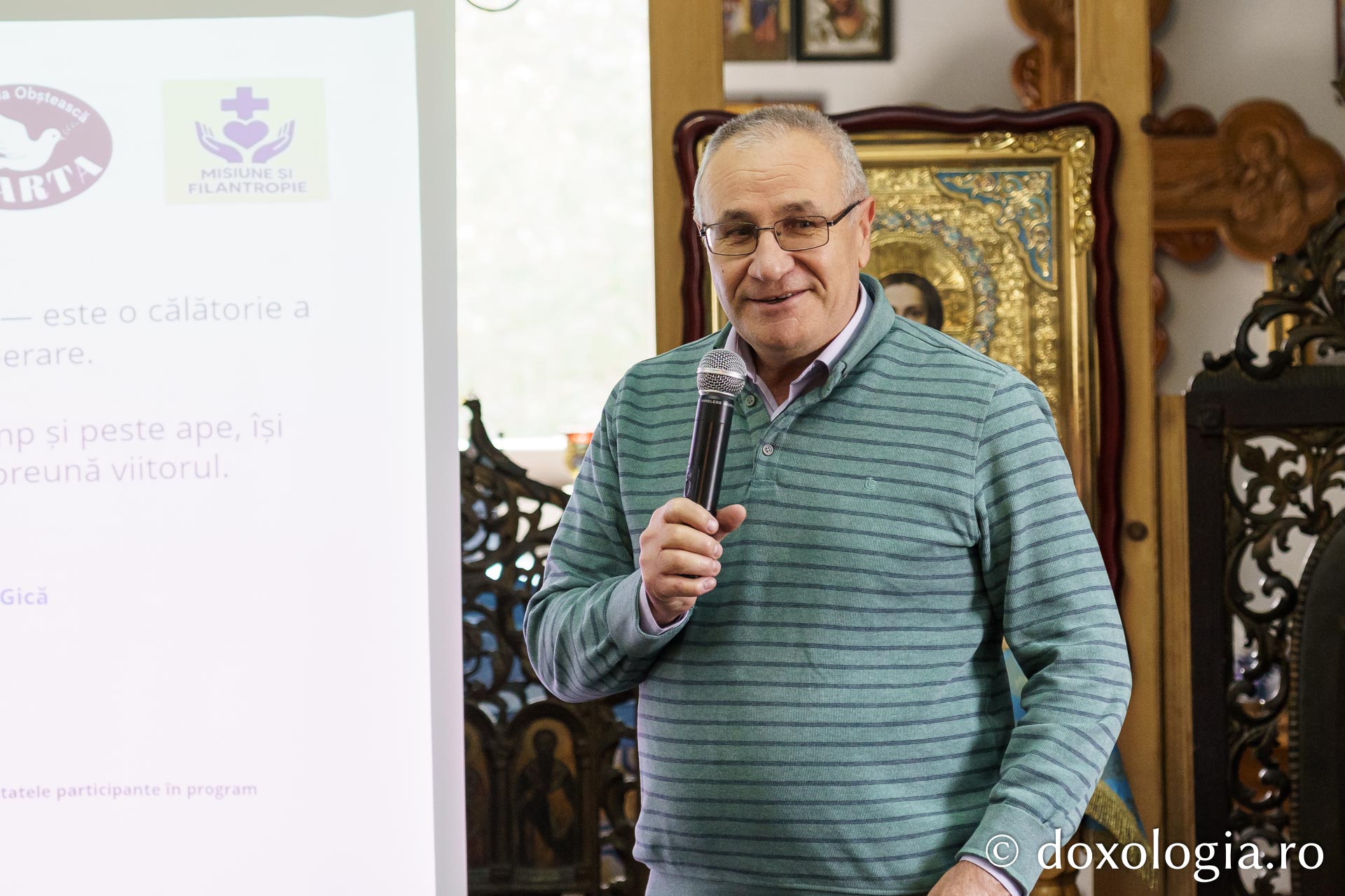 Lansarea proiectului transfrontalier „Drumul Istoriei și Tradițiilor: Iași–Soroca”, la Biserica „Sfinții Atanasie și Chiril” din Iași