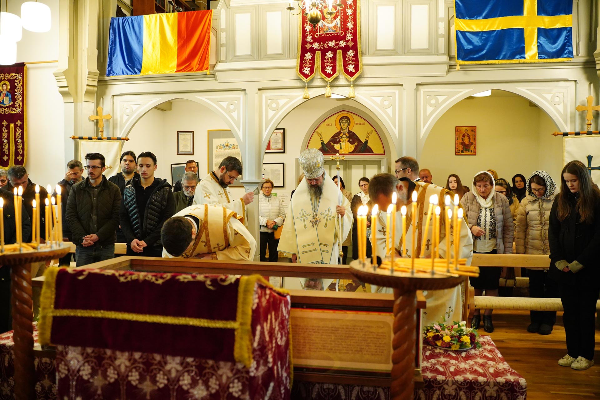 Episcopul Macarie, în misiune pastorală în Germania și Suedia