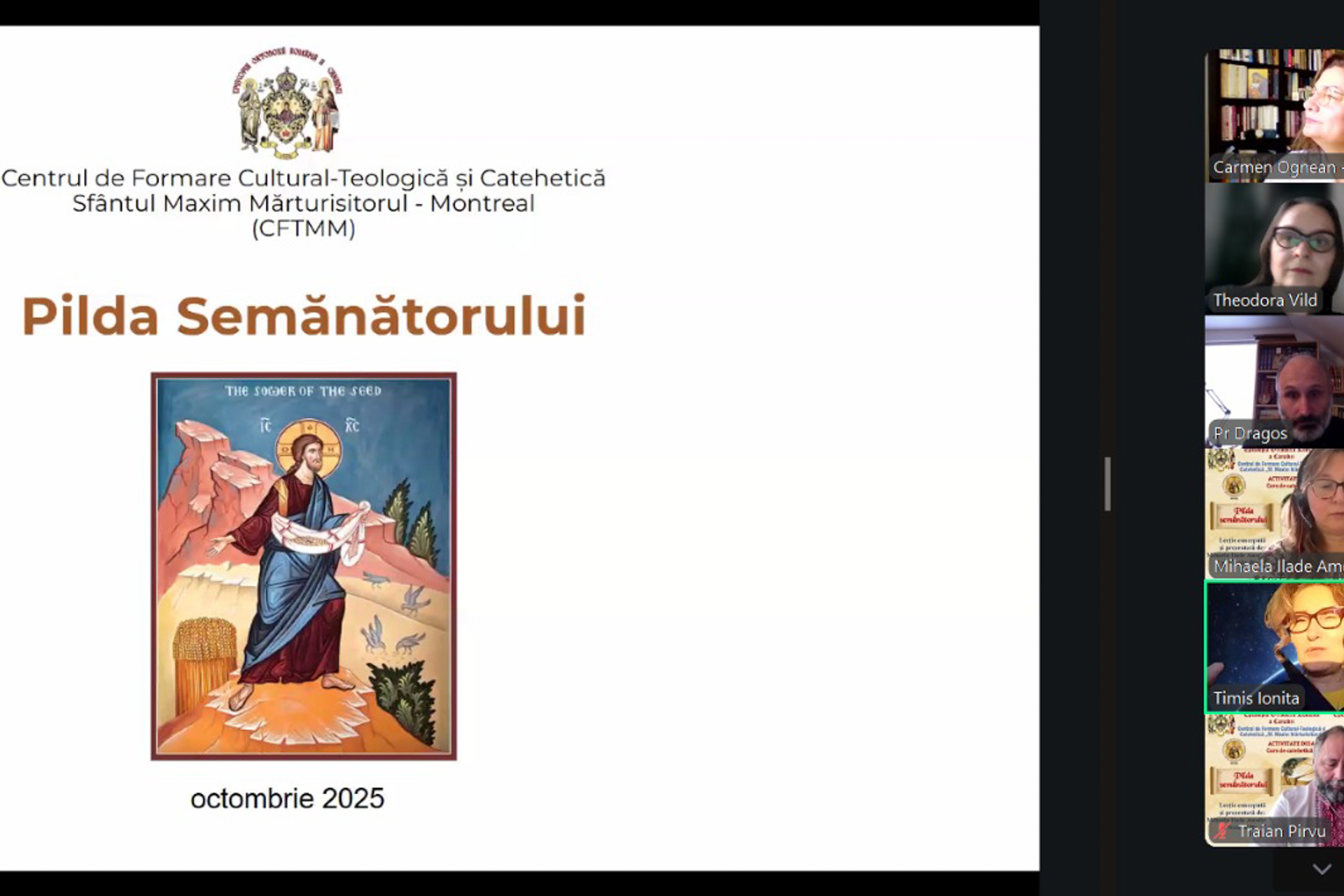 Lecții deschise de religie și cateheze, cu participare internațională Lecții deschise de religie și cateheze, cu participare internațională