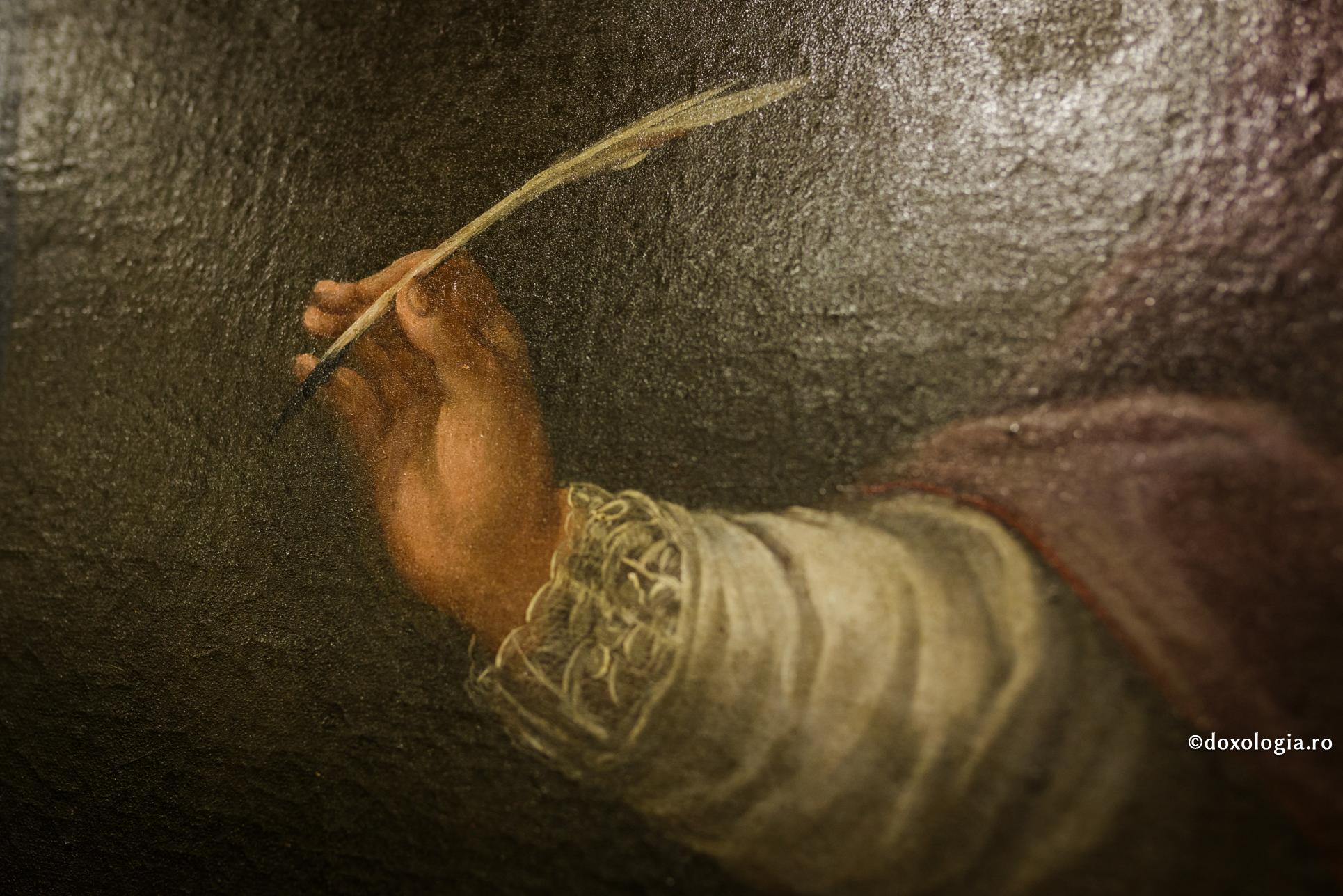 penita de scris - tablou