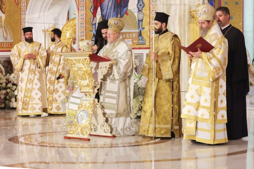 Cuvântul Sanctității Sale, Patriarhul Ecumenic Bartolomeu, la Dumnezeiasca Liturghie săvârșită în Catedrala Națională din București / Foto: Mircea Florescu, basilica.ro Patriarhul Bartolomeu