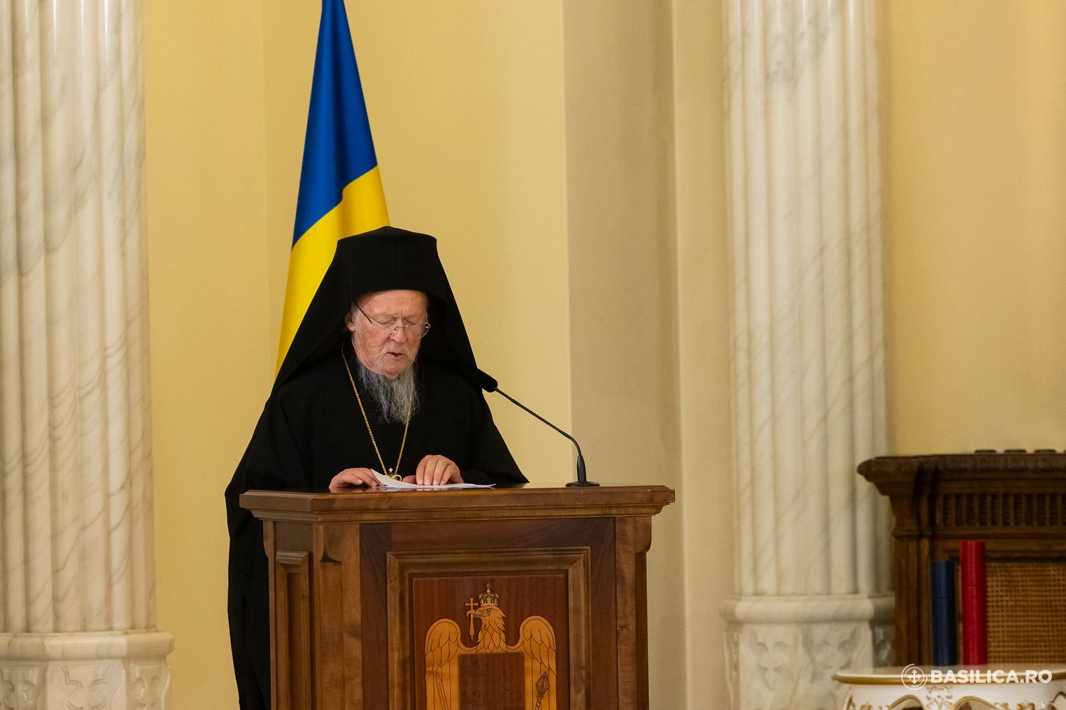 Patriarhul Ecumenic Bartolomeu I și Patriarhia Română, distinși de Președintele României / Foto: Basilica.ro - Mircea Florescu Patriarhul Ecumenic Bartolomeu I și Patriarhia Română, distinși de Președintele României