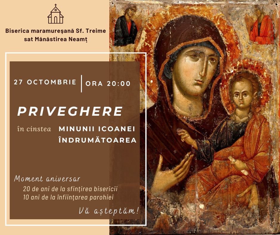 Un sfert de veac de la punerea pietrei de temelie a bisericii Parohiei „Sfânta Treime” din satul Mănăstirea Neamț