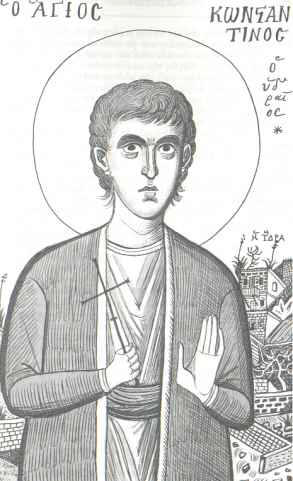 Sfântul Mucenic Constantin din Rodos Sfântul Mucenic Constantin din Rodos