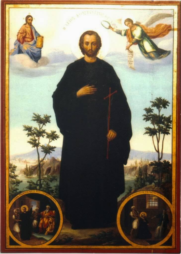 Sfântul Noul Mucenic Constantin din Rodos