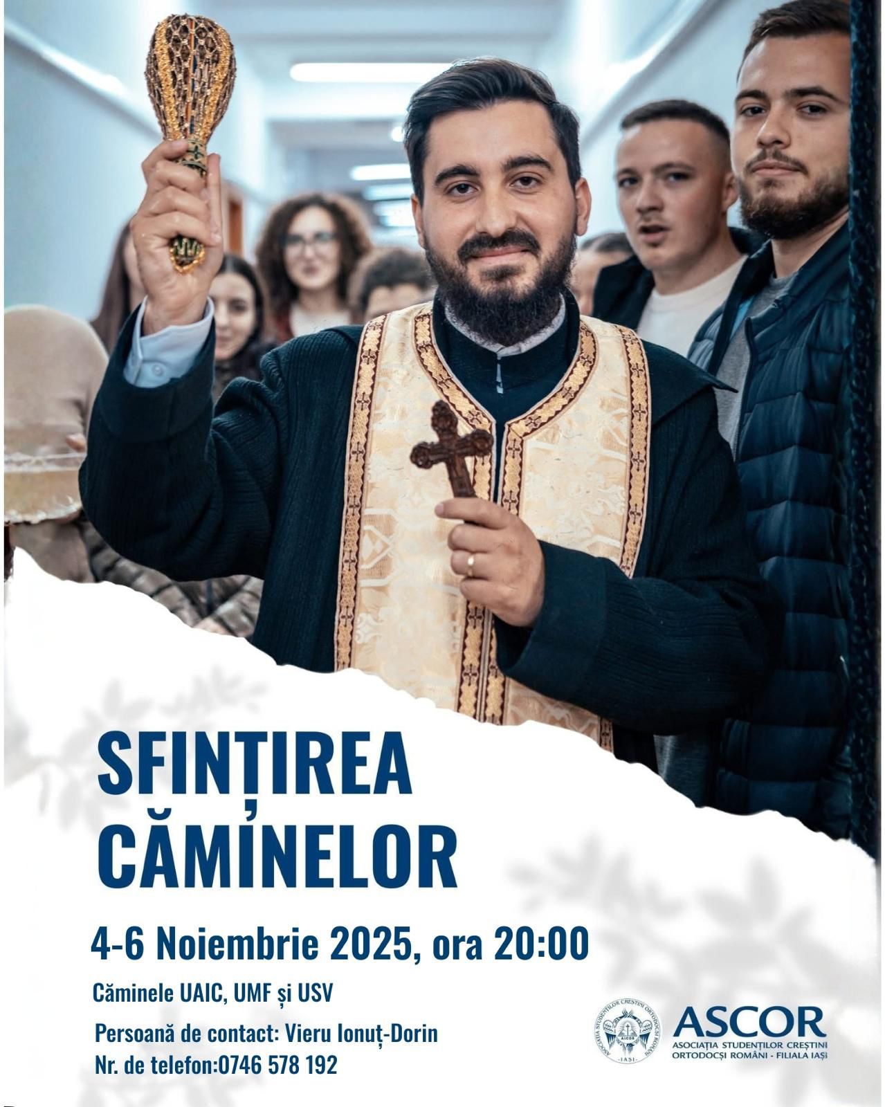 Evenimente care vor avea loc în Arhiepiscopia Iaşilor, în perioada 2-8 noiembrie 2025