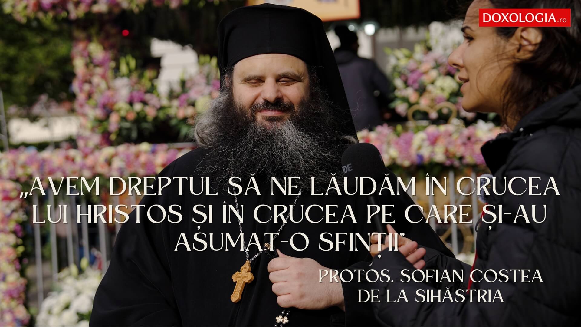 „Avem dreptul să ne lăudăm în Crucea lui Hristos și în Crucea pe care și-au asumat-o sfinții”