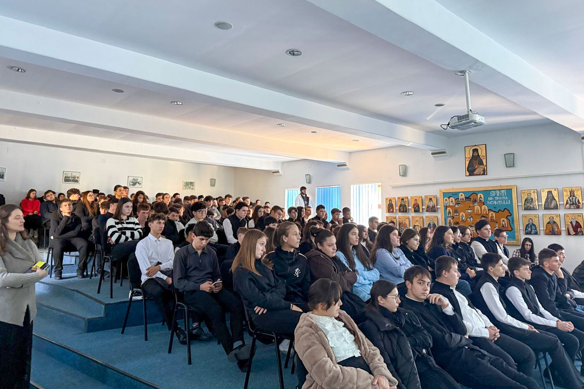 Zilele Erasmus la Seminarul Teologic Ortodox „Veniamin Costachi” de la Mănăstirea Neamț