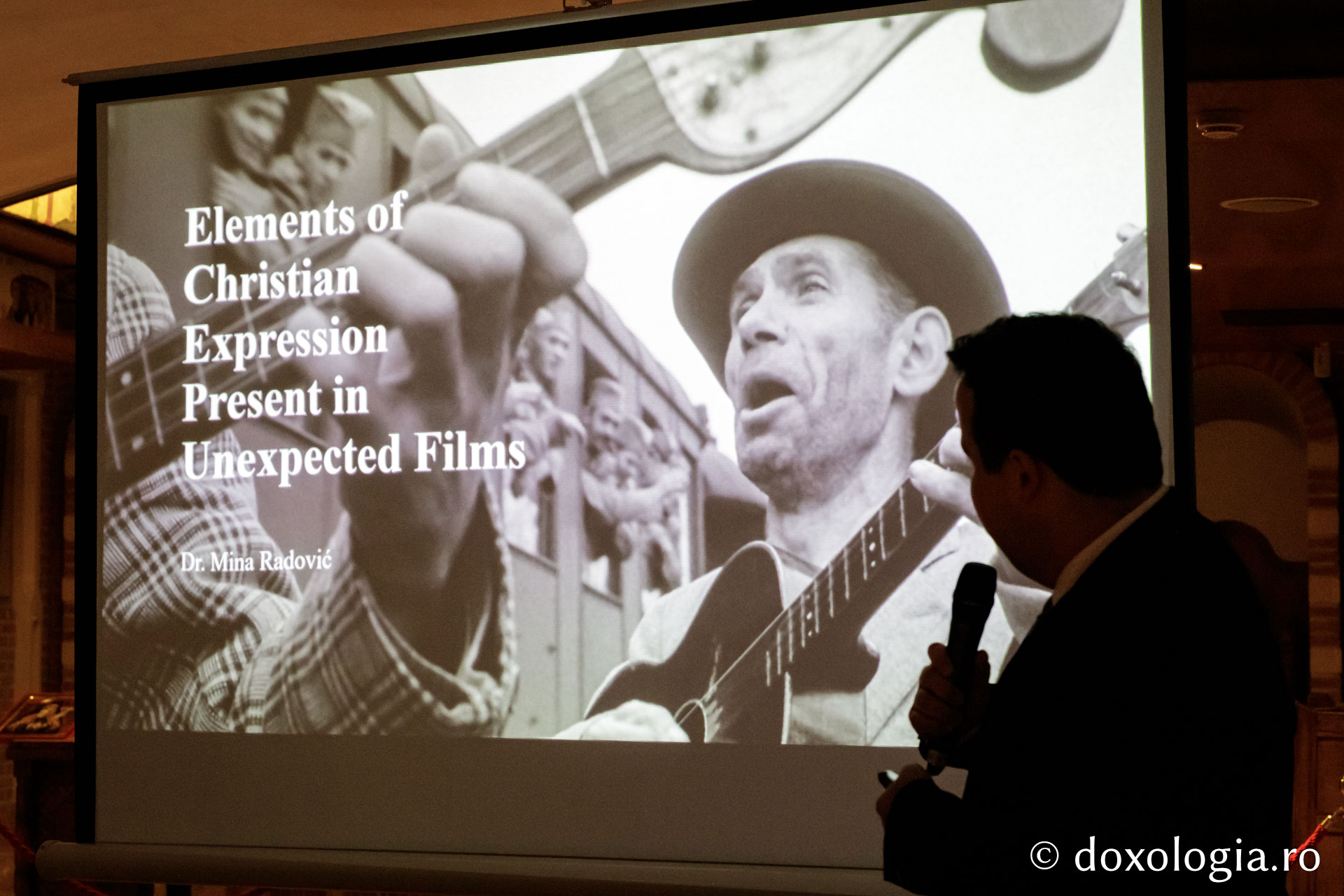 Conferința „Elemente de expresie creștină prezente în filme neașteptate”