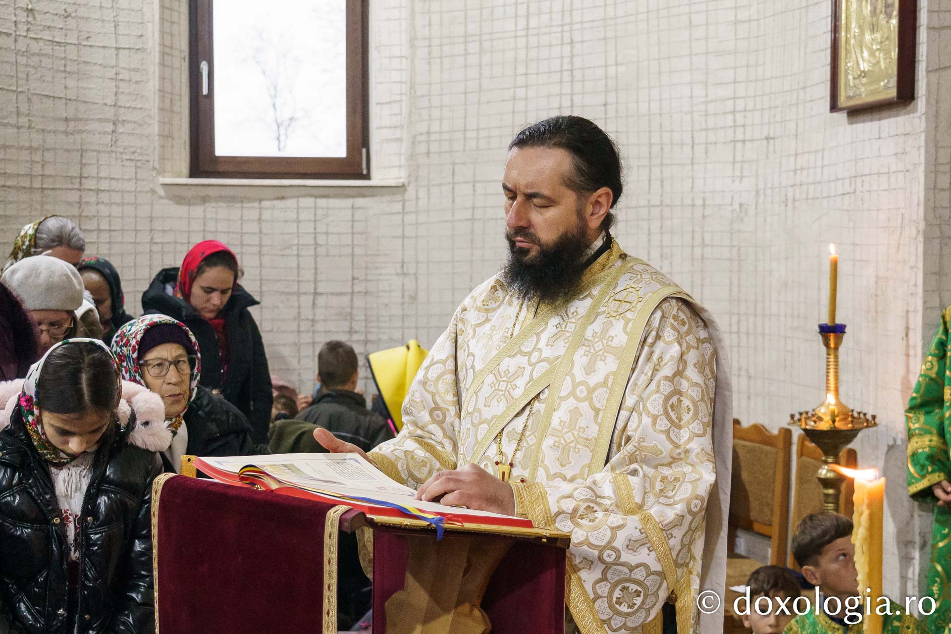 Liturghie baptismală și hirotonie întru diacon la Parohia Tudor Vladimirescu – Albești