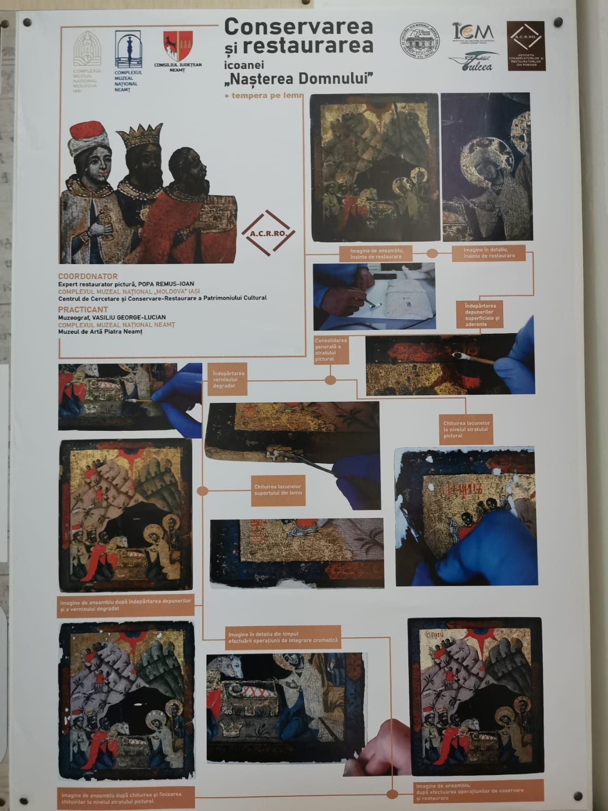 Expoziția „Restaurarea Ilustrată”, la Muzeul de Istorie și Etnografie Târgu-Neamț