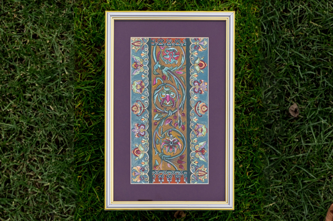 „Ornament bizantin – Bordură decorativă”