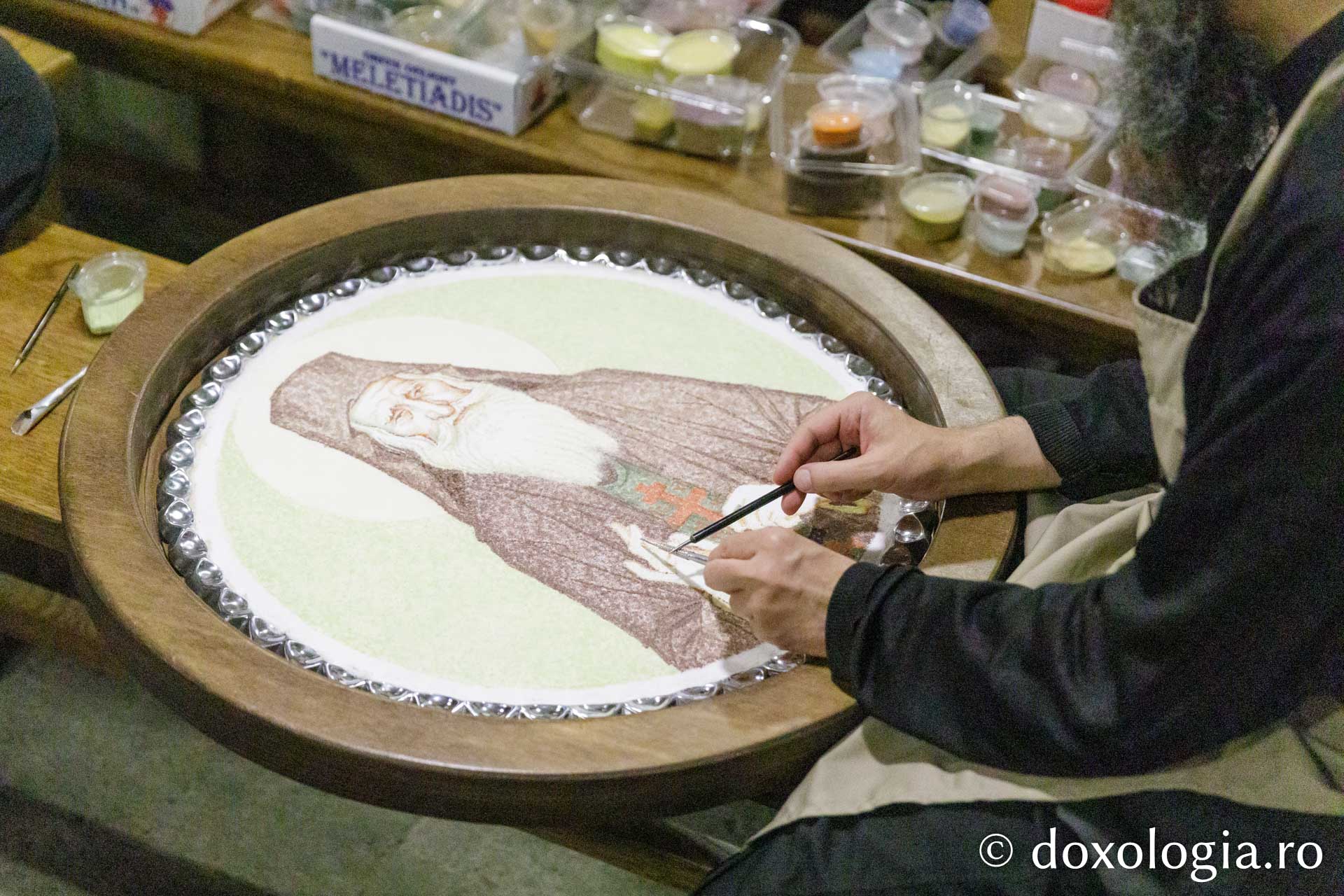 coliva Sfântului Cuvios Dionisie de la Colciu