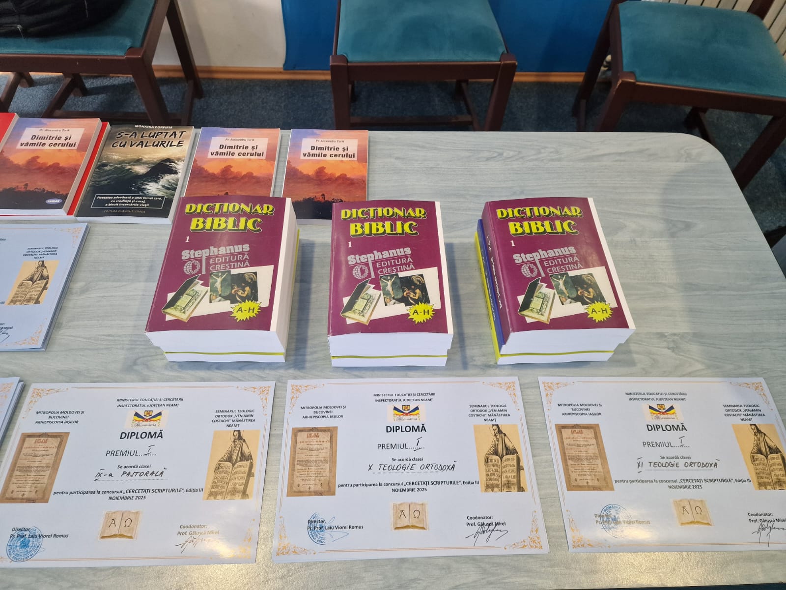 Concursul „Cercetați Scripturile…”, ediția a III-a – o chemare la lumina Cuvântului în Săptămâna Sfintei Scripturi, la Seminarul de la Mănăstirea Neamț