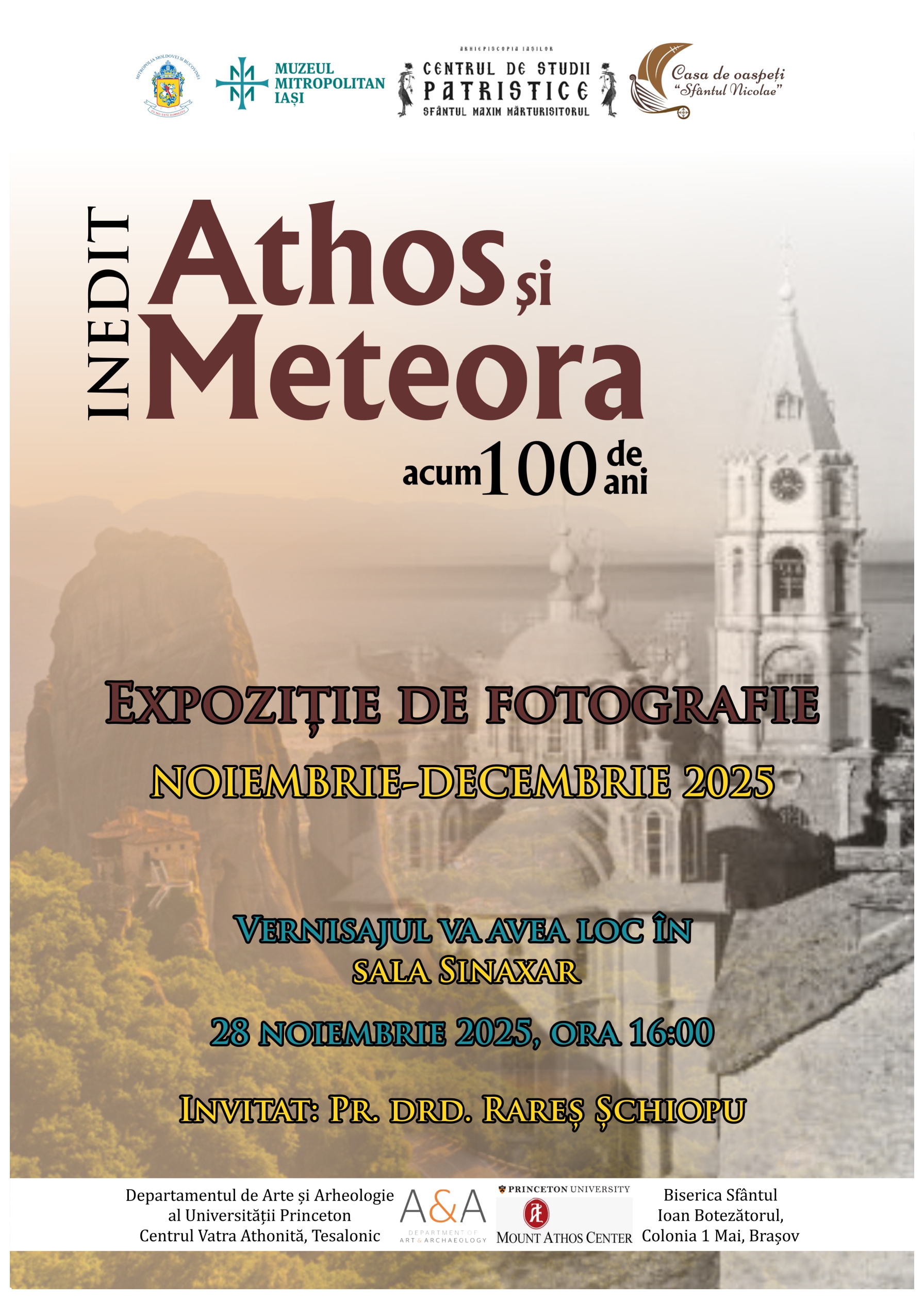 Exponate rare din Athos și Meteora, prezentate la Iași: invitație la o călătorie vizuală în timp