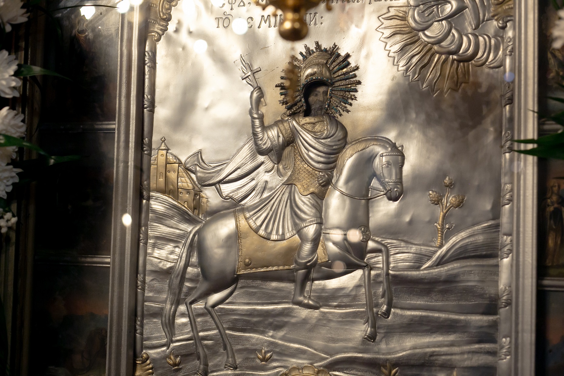 Comoara spirituală a Iașului: icoana făcătoare de minuni a Sfântului Mare Mucenic Mina