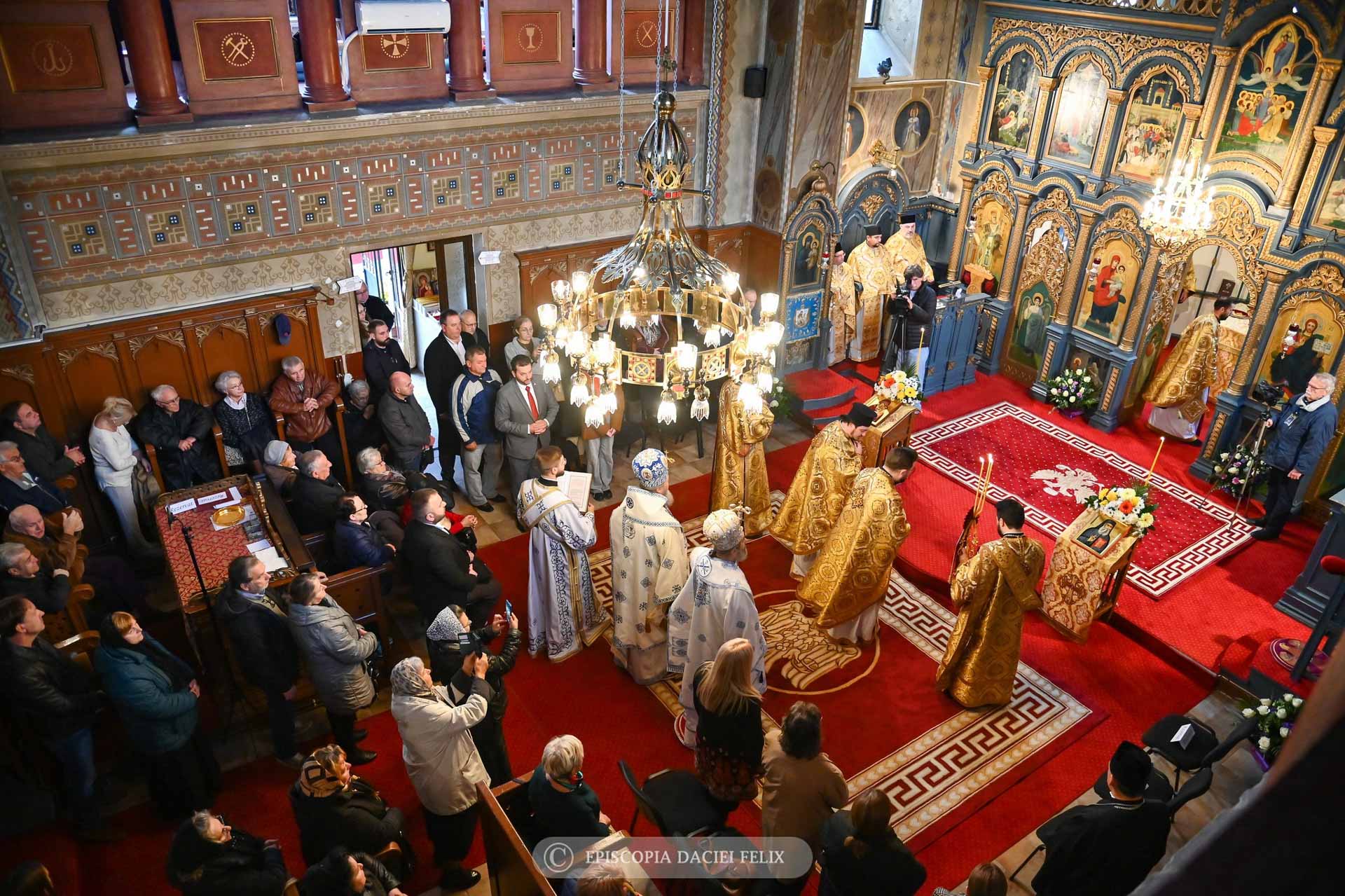 Sărbătoare și binecuvântare arhierească la cinstirea Sfântului Nectarie în Vârșeț